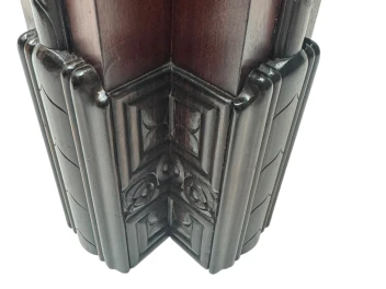 Art Deco Amsterdamse School Pedestal by F.A. Warners, 1920s